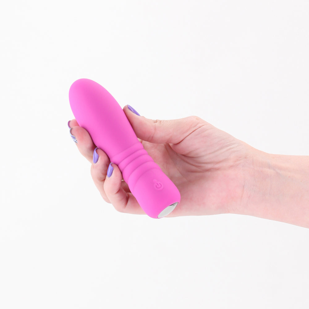 Pretty in Pink Blush Silicone Vibe – Blush Pink