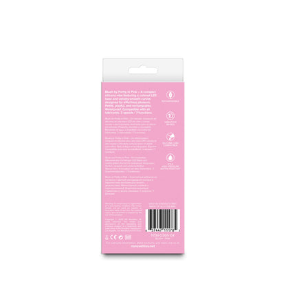 Pretty in Pink Blush Silicone Vibe – Blush Pink