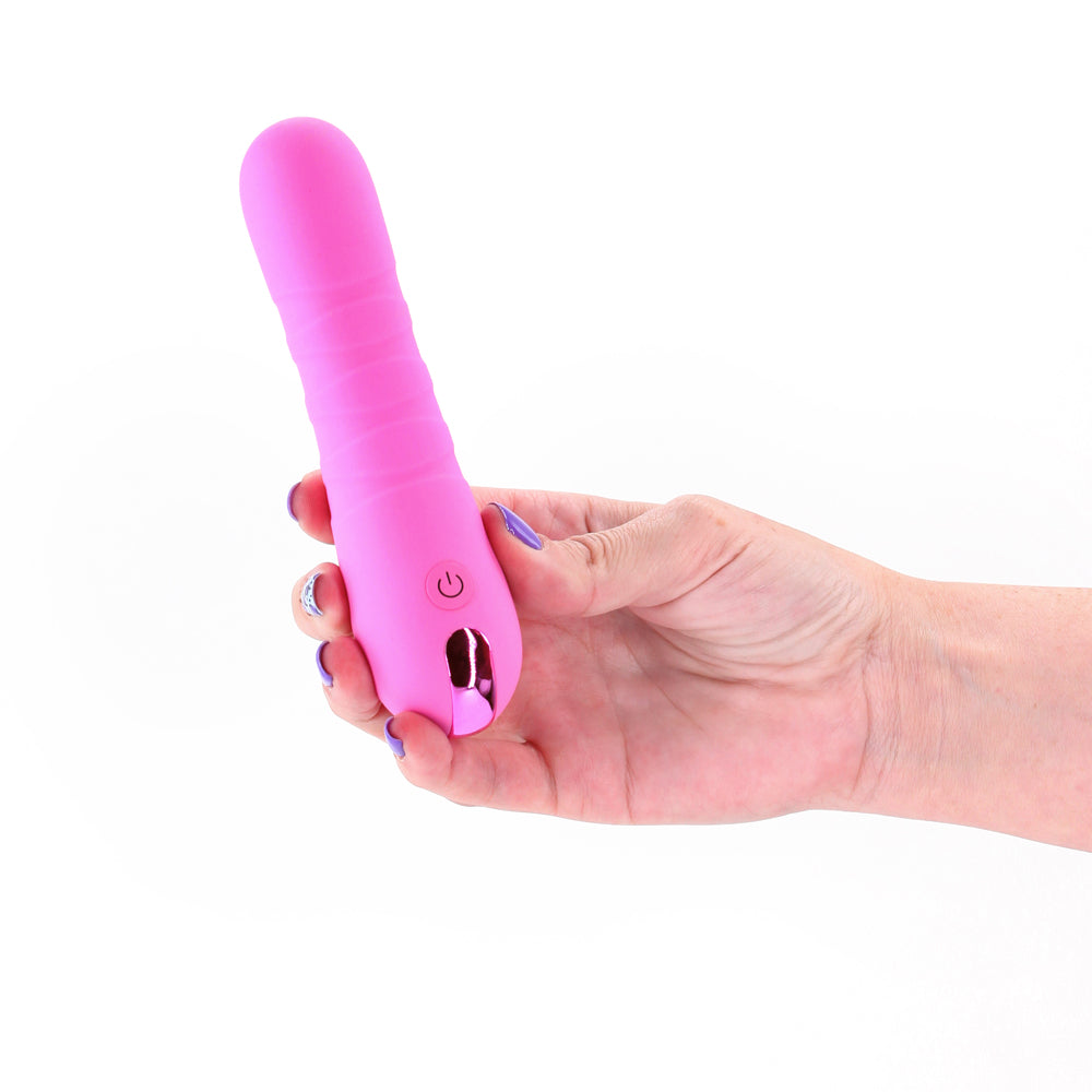 Pretty in Pink Crush by NS Novelties – Compact Thruster – Hot Pink