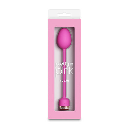 Pretty in Pink Sugar Vibrating Egg – Hot Pink