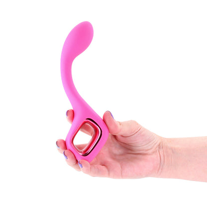 Pretty in Pink Lace G-Spot Vibrator – Hot Pink