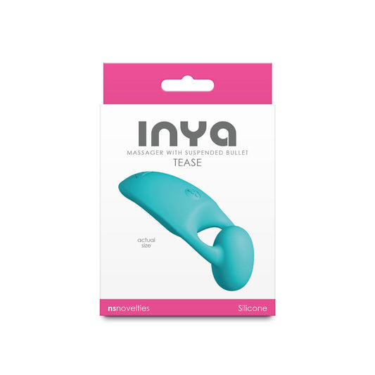 INYA Tease Massager – Rechargeable, Waterproof, Teal