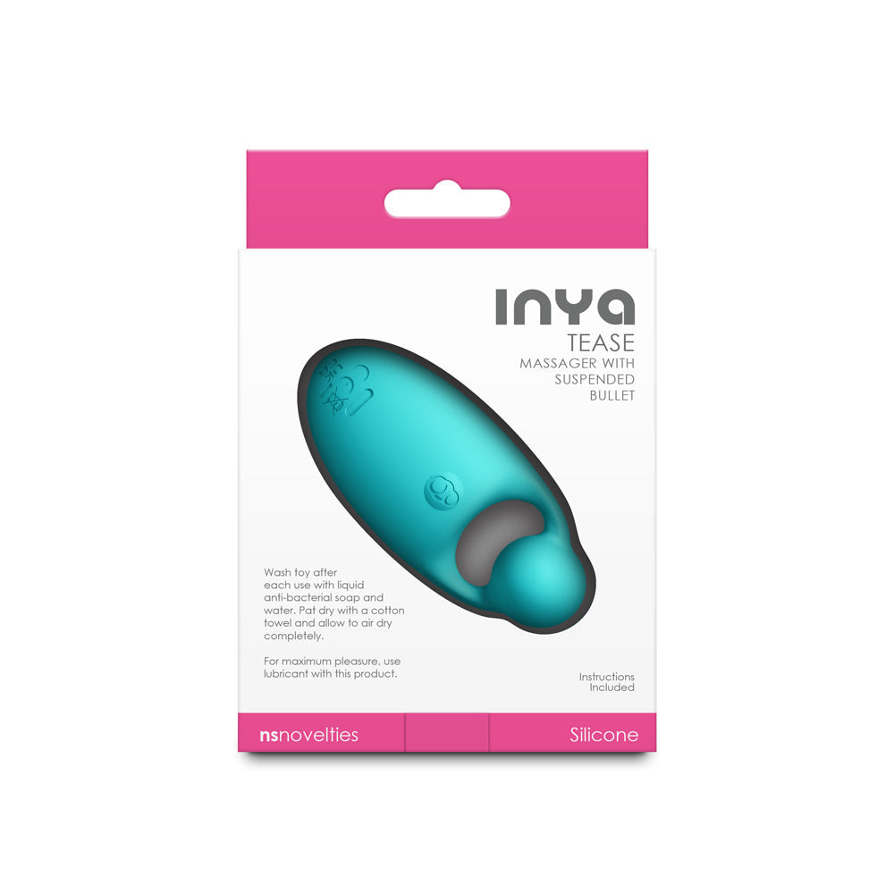 INYA Tease Massager – Rechargeable, Waterproof, Teal