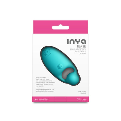 INYA Tease Massager – Rechargeable, Waterproof, Teal