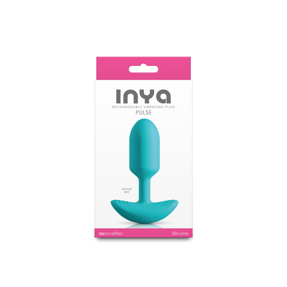 INYA Pulse Vibrating Anal Plug – Teal