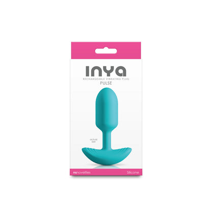 INYA Pulse Vibrating Anal Plug – Teal