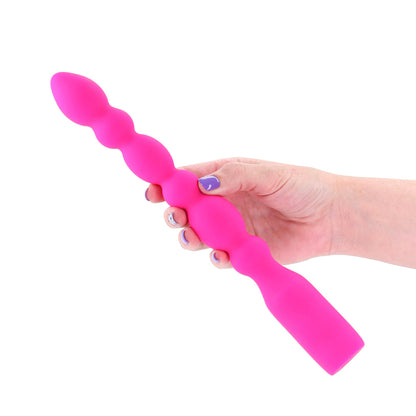 INYA Prime Pink Extra-Long Vibrating Beads with Multiple Functions