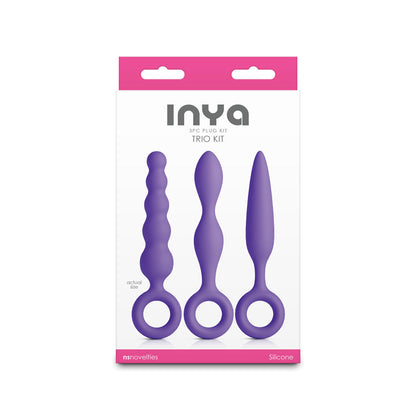 INYA Trio Kit Anal Plug Set – Purple