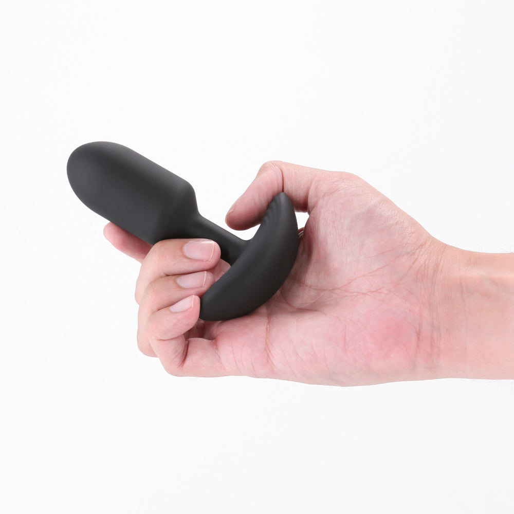 Renegade Pulse Black Vibrating Anal Plug – Body-Safe Silicone, 3 Speeds, 7 Functions