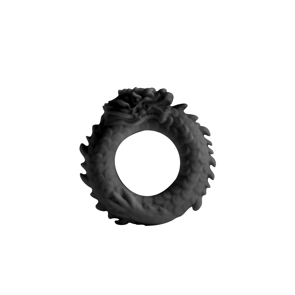 NS Novelties Renegade Dragon Ring – Stretchy Black Cock Ring