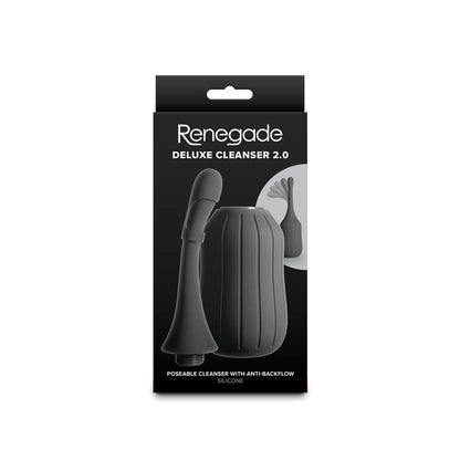 Renegade Deluxe Cleanser 2.0 – Intimate Hygiene Device – Black