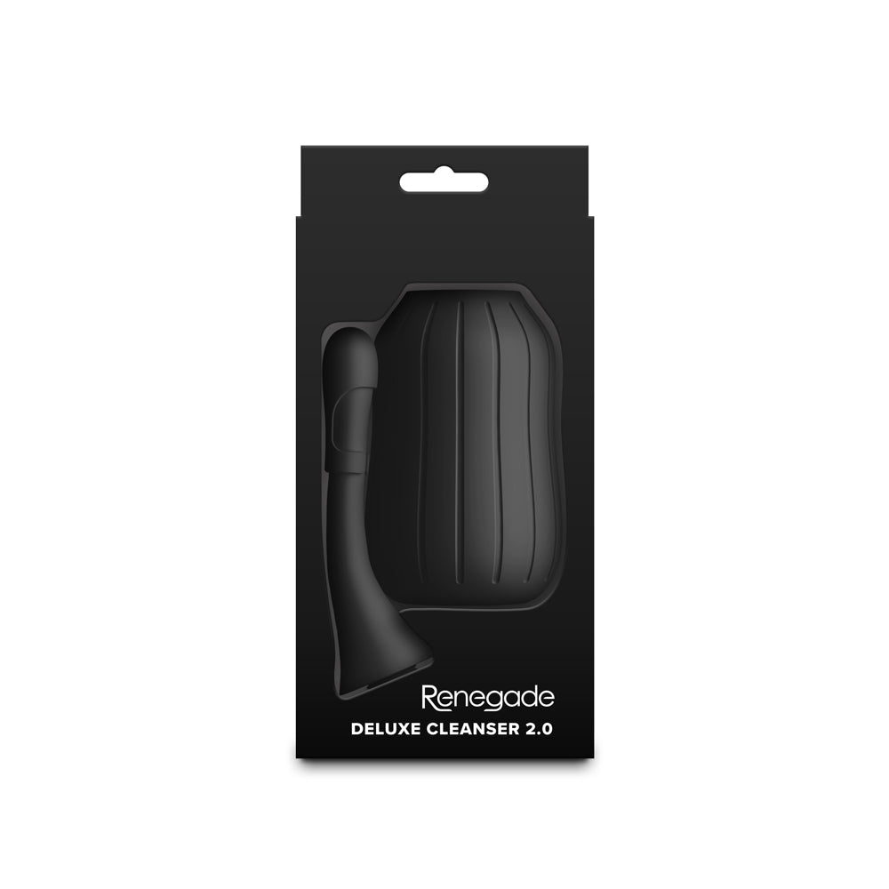 Renegade Deluxe Cleanser 2.0 – Intimate Hygiene Device – Black