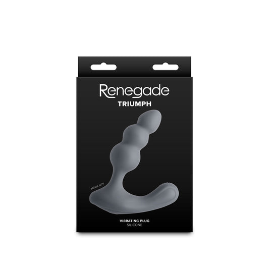 Renegade Triumph Vibrating Prostate Massager – Gray