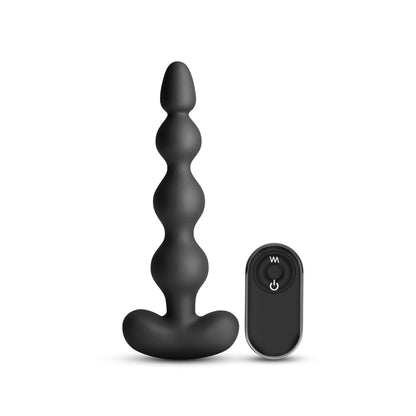 Renegade Reign Vibrating Anal Beads – Black