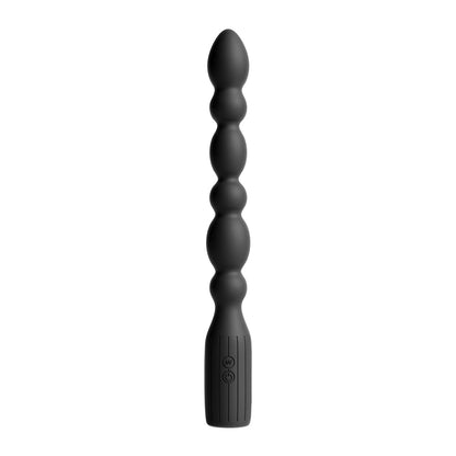 Renegade Prime Black Vibrating Beads – Body-Safe Silicone, Rechargeable