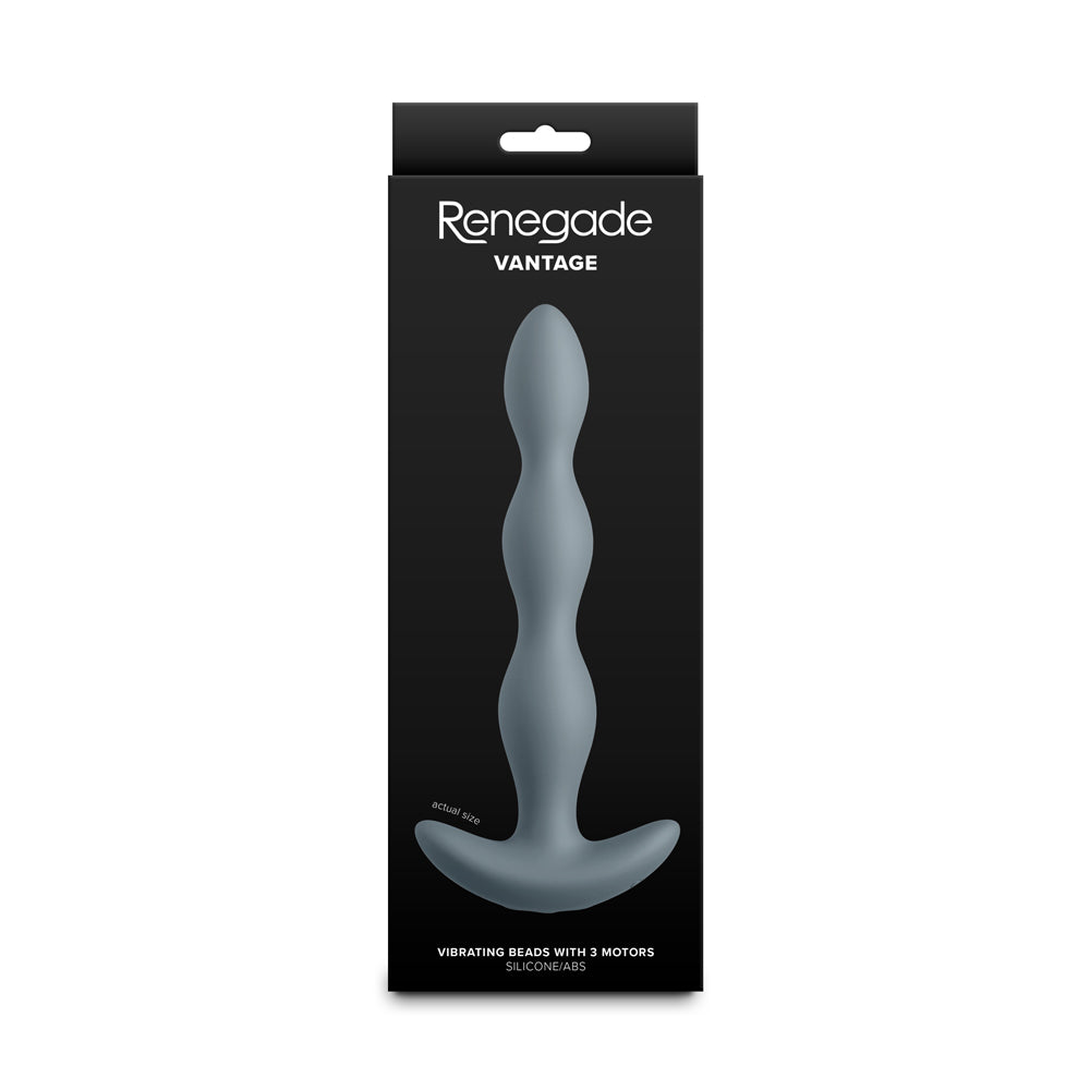 Renegade Vantage Vibrating Beads – Gray