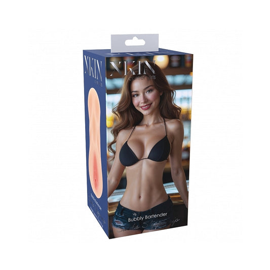 Xkin Career Girls Sasha Slippernip Stroker - Beige, Non-Sticky TPE