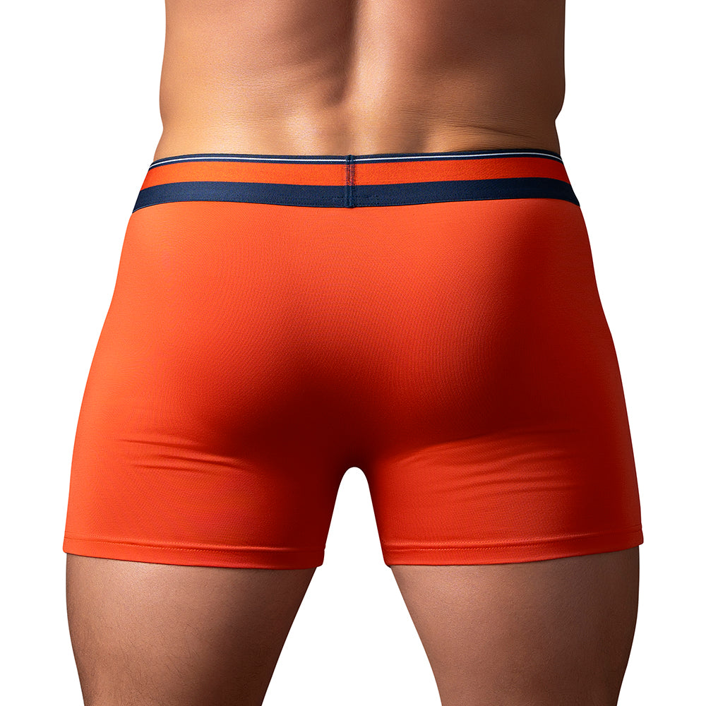 Male Power Soo Cumfy Boxer Brief – Orange – Size S