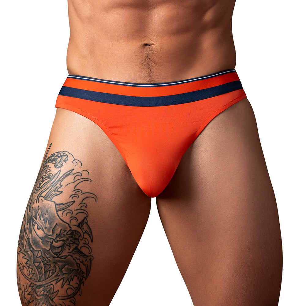 Male Power Soo Comfy Thong – Orange – L/XL