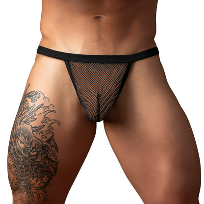 Male Power Fishnet 2.0 G-String Underwear – Black