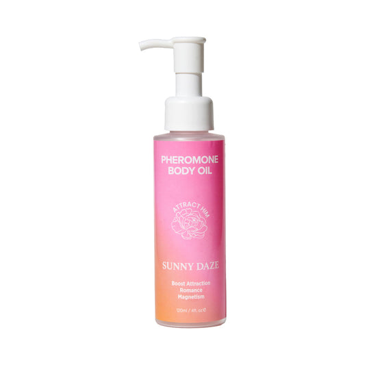 Eye of Love Sunny Daze Pheromone Body Oil 4 oz. – Bright Citrus and Floral Notes