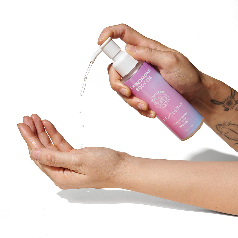 Eye of Love Bloom Lilac Dream Pheromone Body Oil - 4 oz Pump