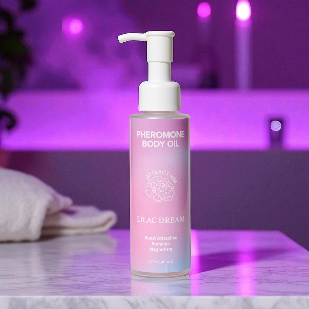 Eye of Love Bloom Lilac Dream Pheromone Body Oil - 4 oz Pump