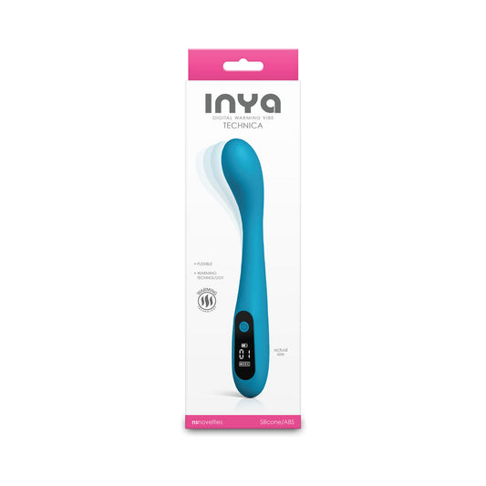 INYA Technica Teal G-Spot Vibrator with Warming Function