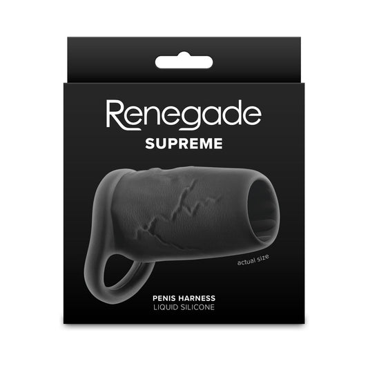 Renegade Supreme Black Silicone Sleeve with Ball-Drop Feature