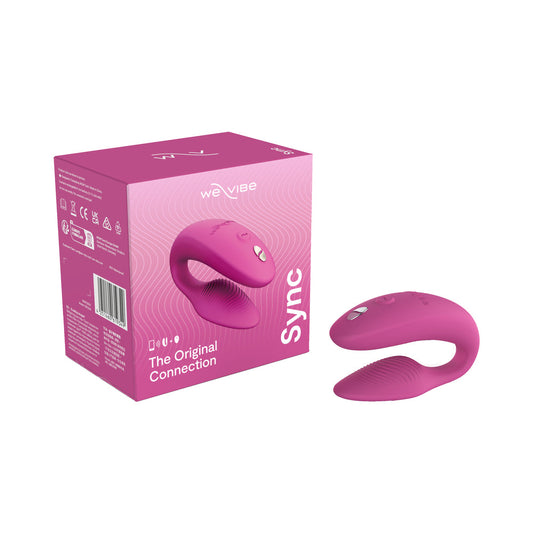 We-Vibe Sync 2 Couples Vibrator with Remote Control - Hot Pink