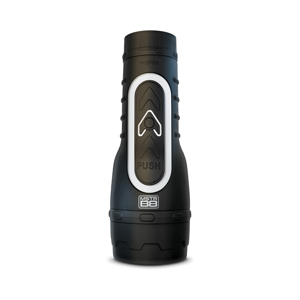 MSTR B8 Goon&Grip Vibrating Pressure Play Stroker – Black