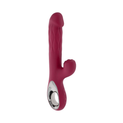 Evolved Bursting With Pleasure Dual Vibrator – Burgundy
