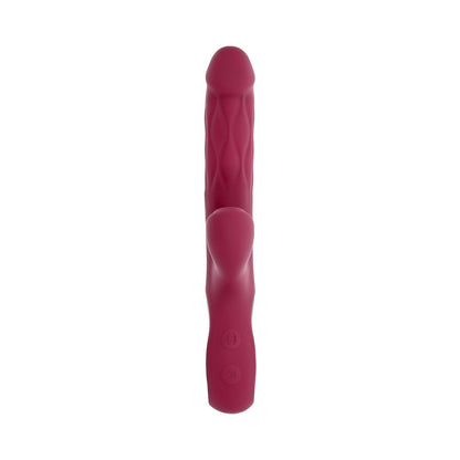Evolved Bursting With Pleasure Dual Vibrator – Burgundy