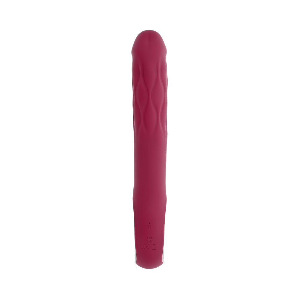 Evolved Bursting With Pleasure Dual Vibrator – Burgundy