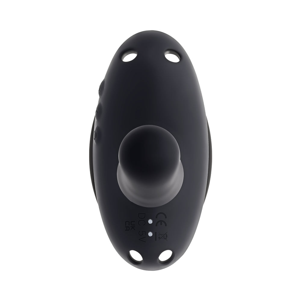 Evolved Come Closer Remote-Controlled Pleasure Base Vibrator – Black