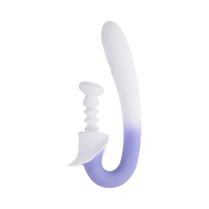 Evolved Spring Loaded Lilac Vibrator with Dual Motors and Tapping Points