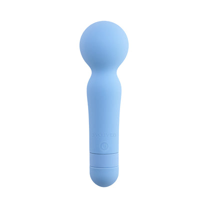 Evolved Iris Sky Waterproof Silicone Pleasure Wand – Blue