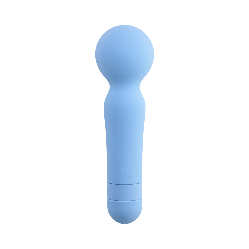 Evolved Iris Sky Waterproof Silicone Pleasure Wand – Blue