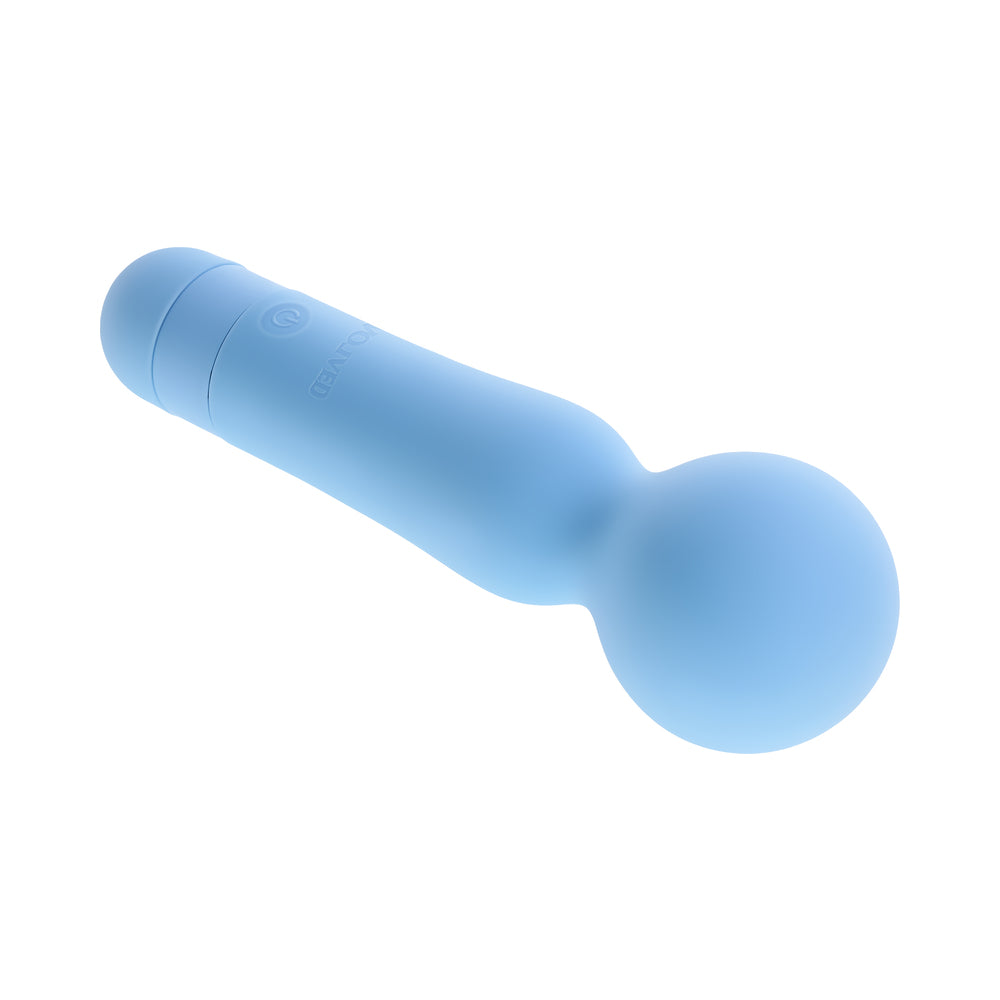 Evolved Iris Sky Waterproof Silicone Pleasure Wand – Blue