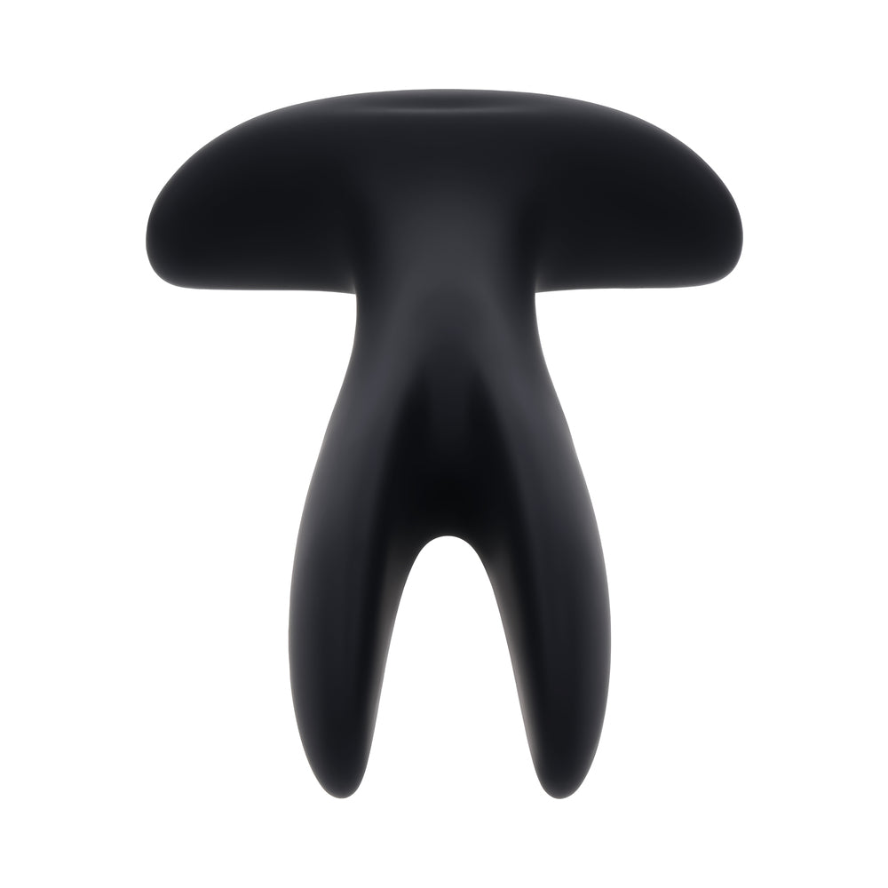 Gender X Spread The Love Vibrating Toy with Spreading Fingers – Black