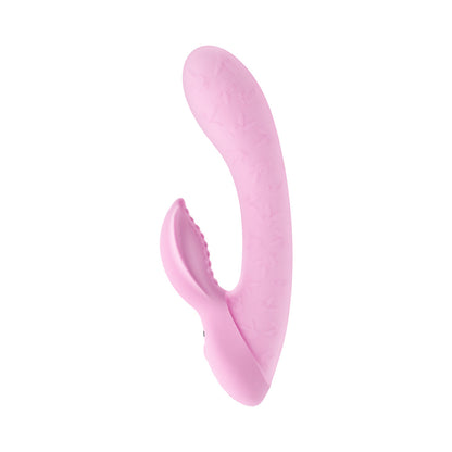 Playboy Rabbit Party Petal Dual Vibrator - Light Pink