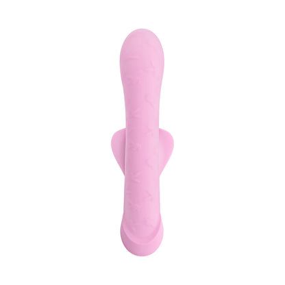 Playboy Rabbit Party Petal Dual Vibrator - Light Pink