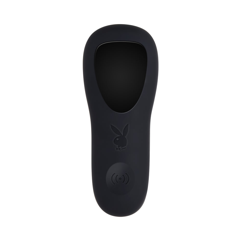 Playboy Rim Shot 2 AM Vibrating Flicking Plug – Black