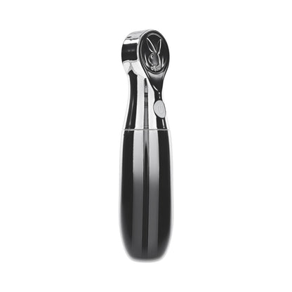 Playboy Bon Voyage Hematite/Chrome Tapping Toy with 7 Speeds