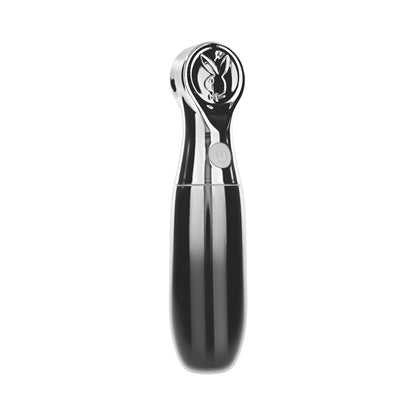 Playboy Bon Voyage Hematite/Chrome Tapping Toy with 7 Speeds