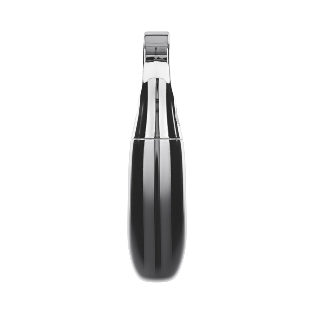 Playboy Bon Voyage Hematite/Chrome Tapping Toy with 7 Speeds