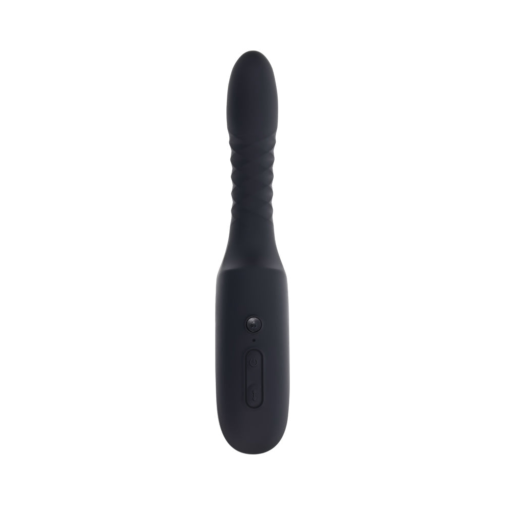 Playboy Overdrive 2 AM Thrusting Heating Vibrator – Black