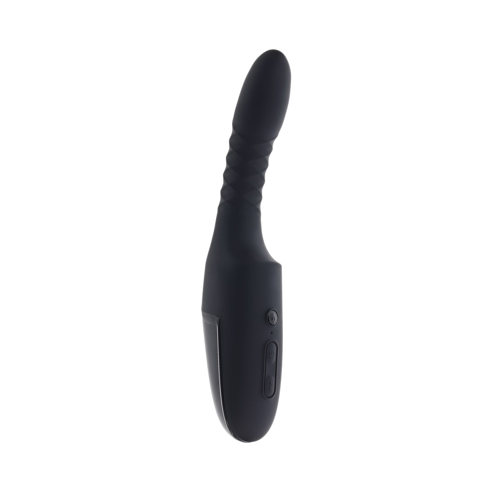 Playboy Overdrive 2 AM Thrusting Heating Vibrator – Black