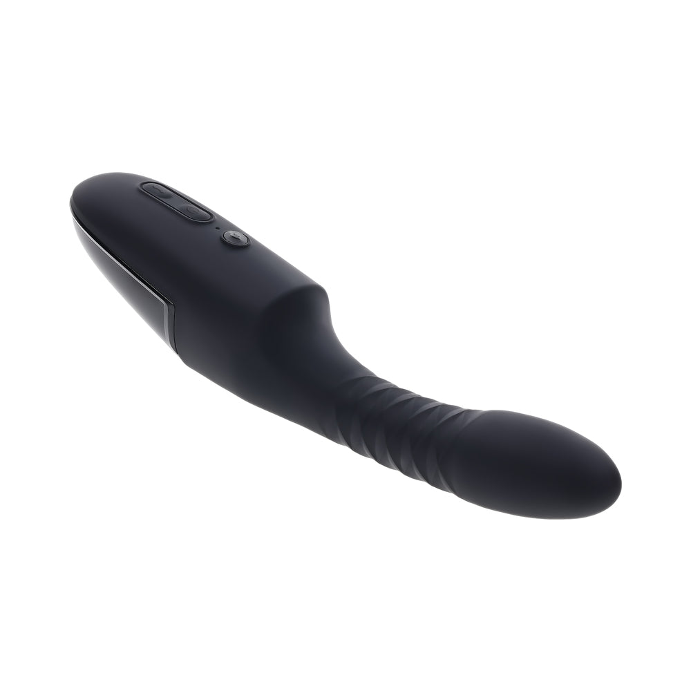 Playboy Overdrive 2 AM Thrusting Heating Vibrator – Black