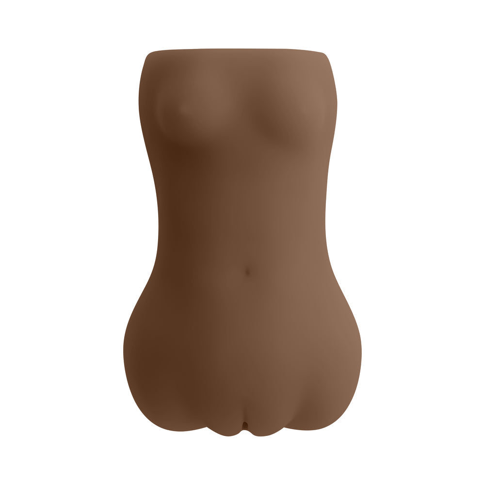 Zero Tolerance Skyler Nicole Vaginal Stroker with Vibrating C-Ring – Brown